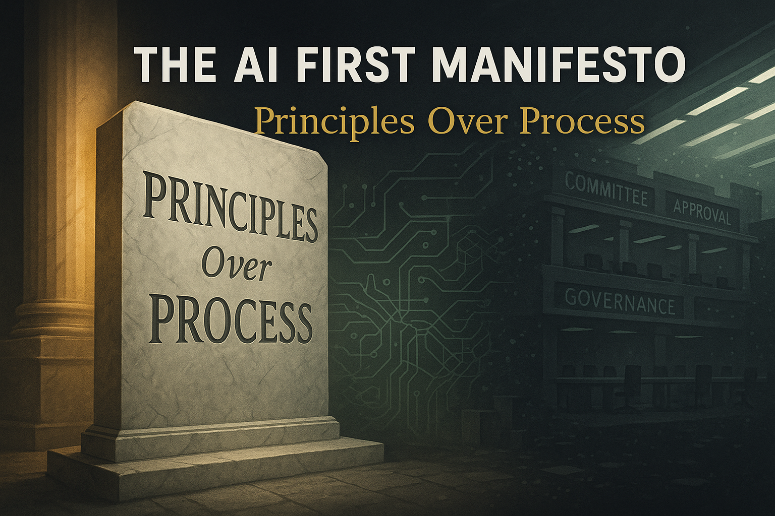 The AI First Manifesto: Principles Over Process