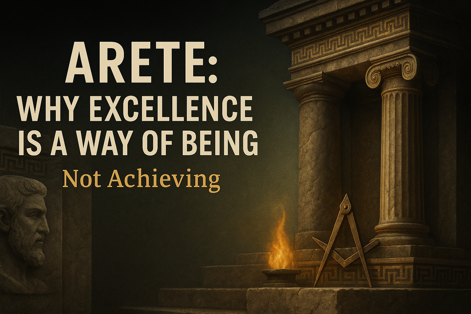 Arete: Why Excellence is a Way of Being, Not Achieving