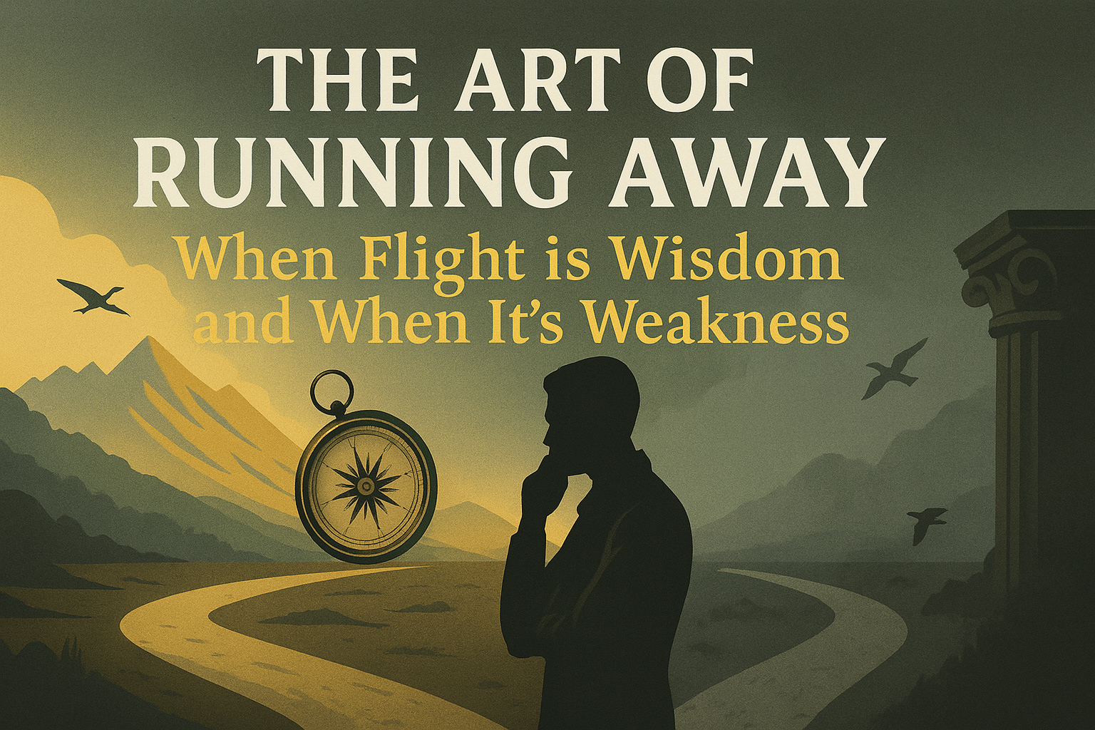 The Art of Running Away: When Flight is Wisdom and When It's Weakness