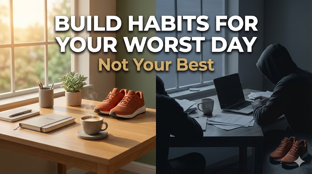 Build Habits for Your Worst Day, Not Your Best
