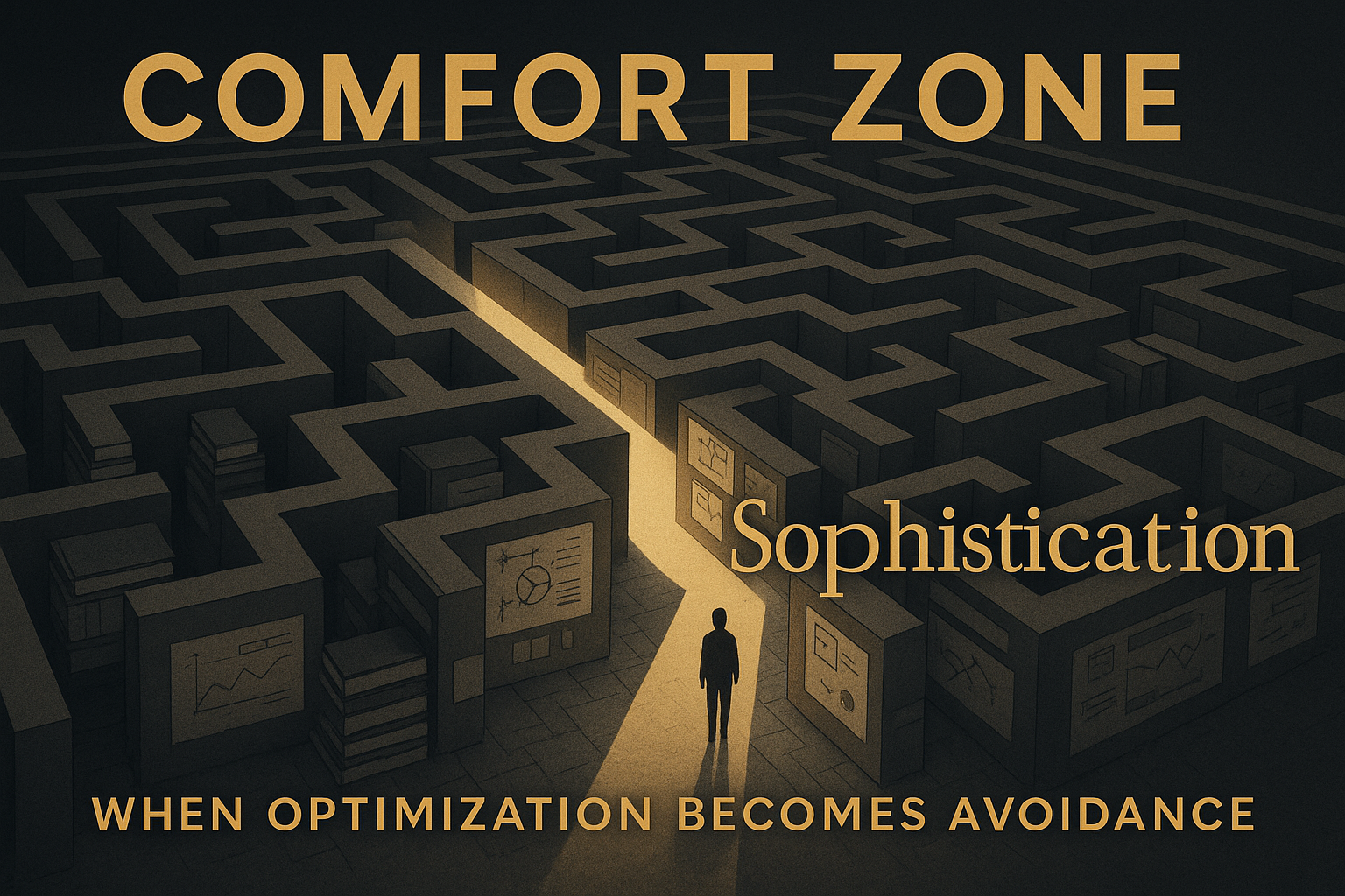 The Comfort Zone Sophistication: When Optimization Becomes Elaborate Avoidance