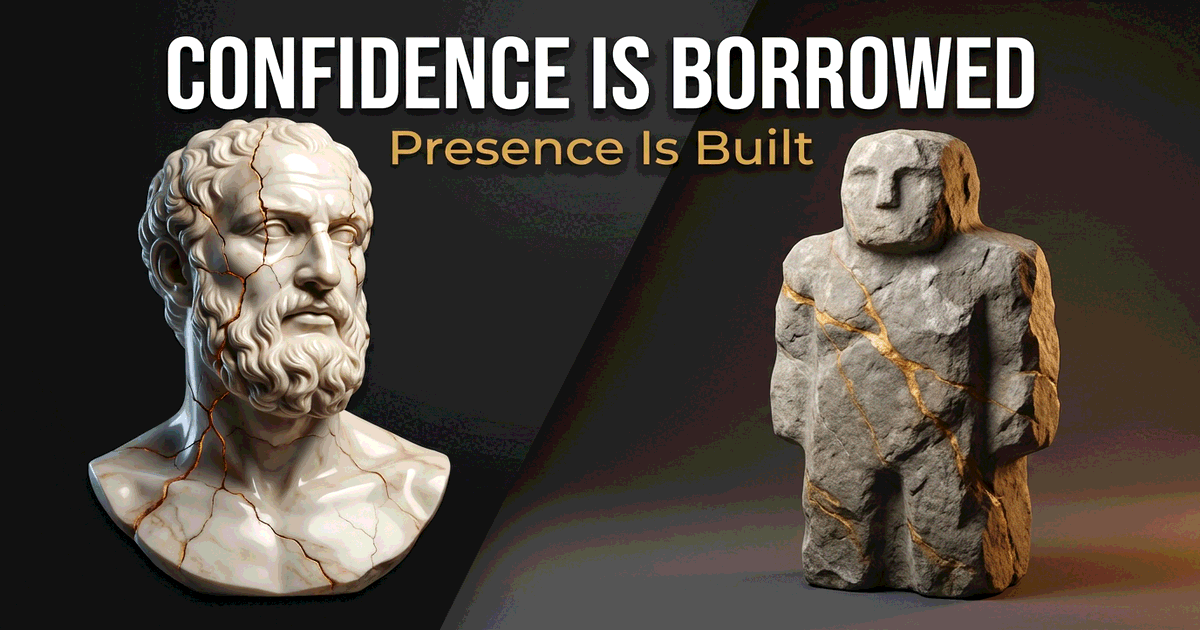 Confidence Is Borrowed. Presence Is Built.