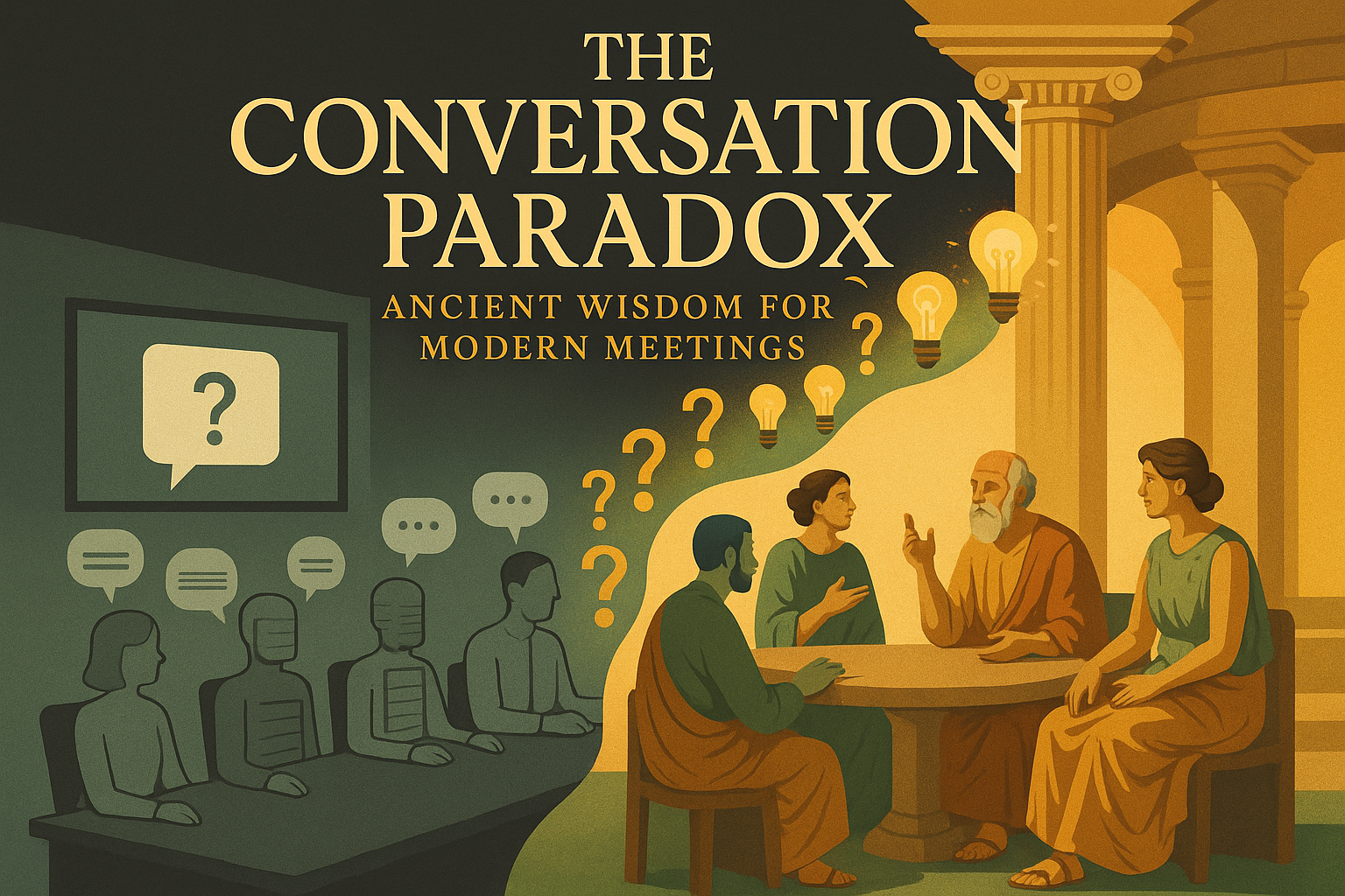 The Conversation Paradox: Why Most Meetings Kill Ideas Instead of Creating Them