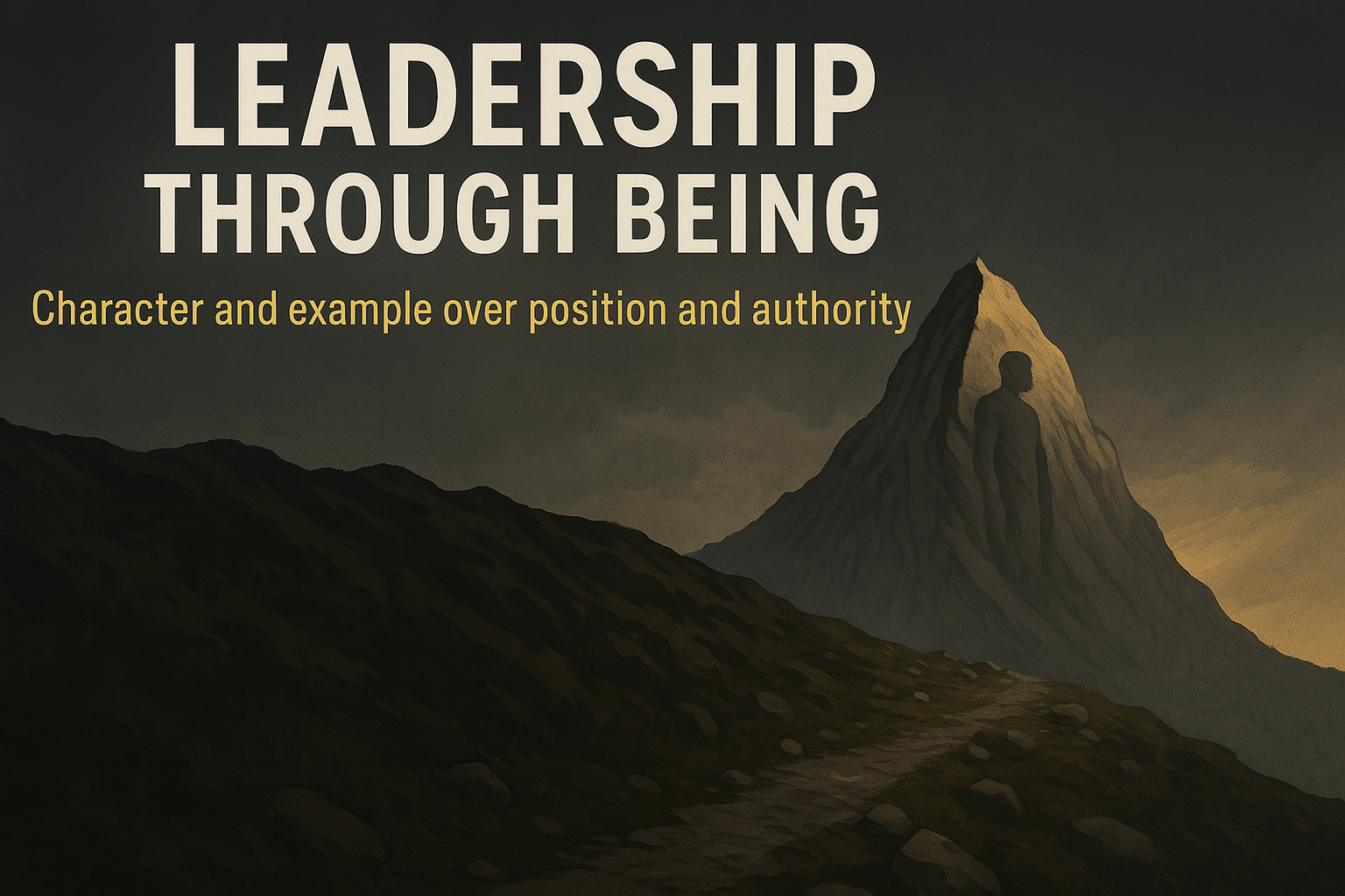 Leadership Through Being