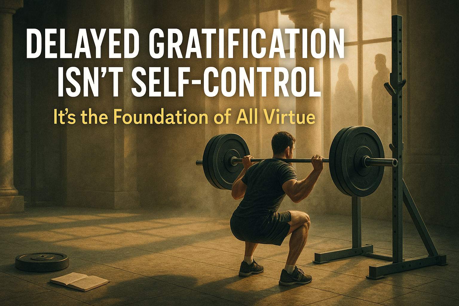 Delayed Gratification Isn't Self-Control. It's the Foundation of All Virtue.
