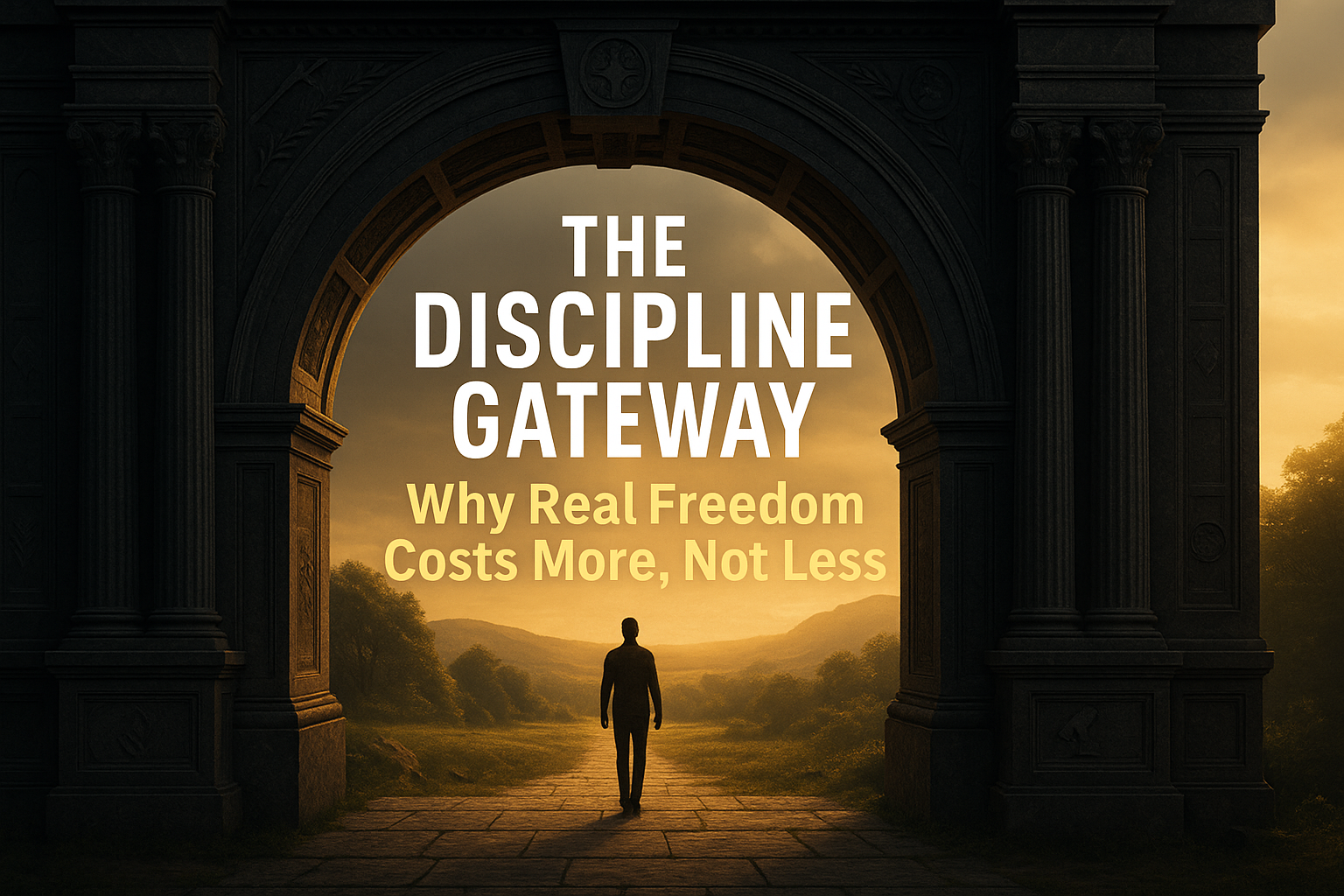 The Discipline Gateway: Why Real Freedom Costs More, Not Less