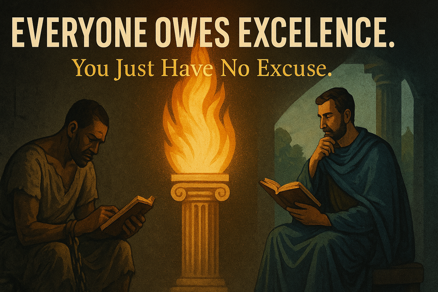 Everyone Owes Excellence. You Just Have No Excuse.