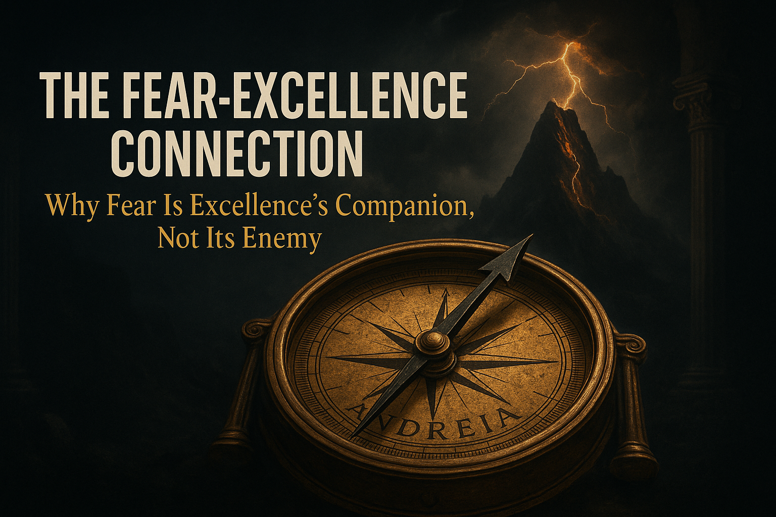 The Fear-Excellence Connection: Why Fear Is Excellence's Companion, Not Its Enemy