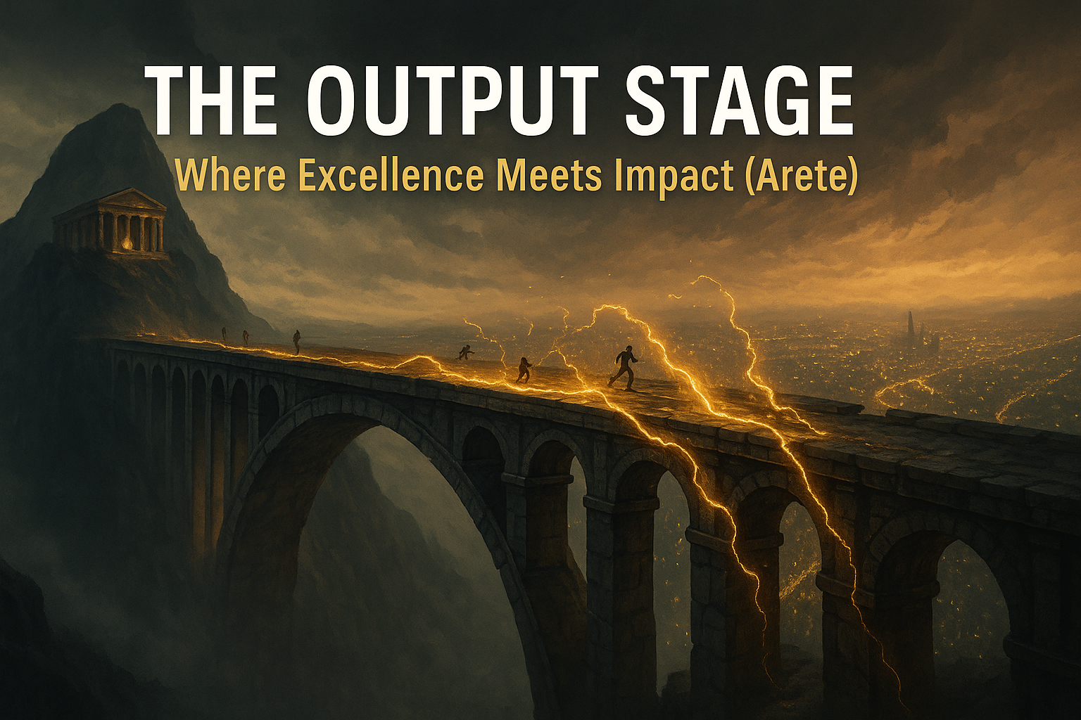 The Output Stage: Where Excellence Meets Impact (Arete)
