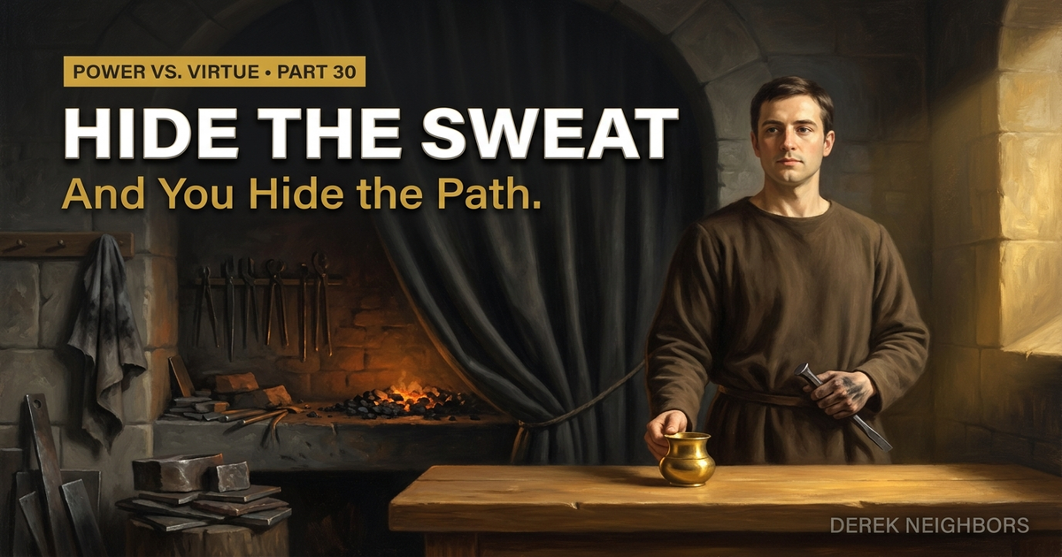 Hide the Sweat and You Hide the Path