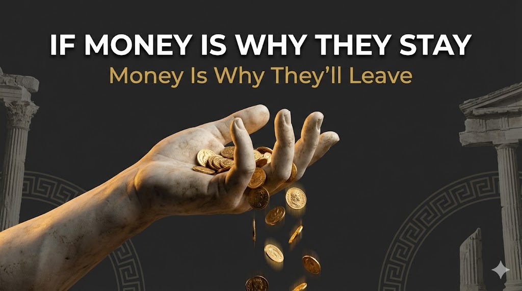 If Money Is Why They Stay, Money Is Why They'll Leave.