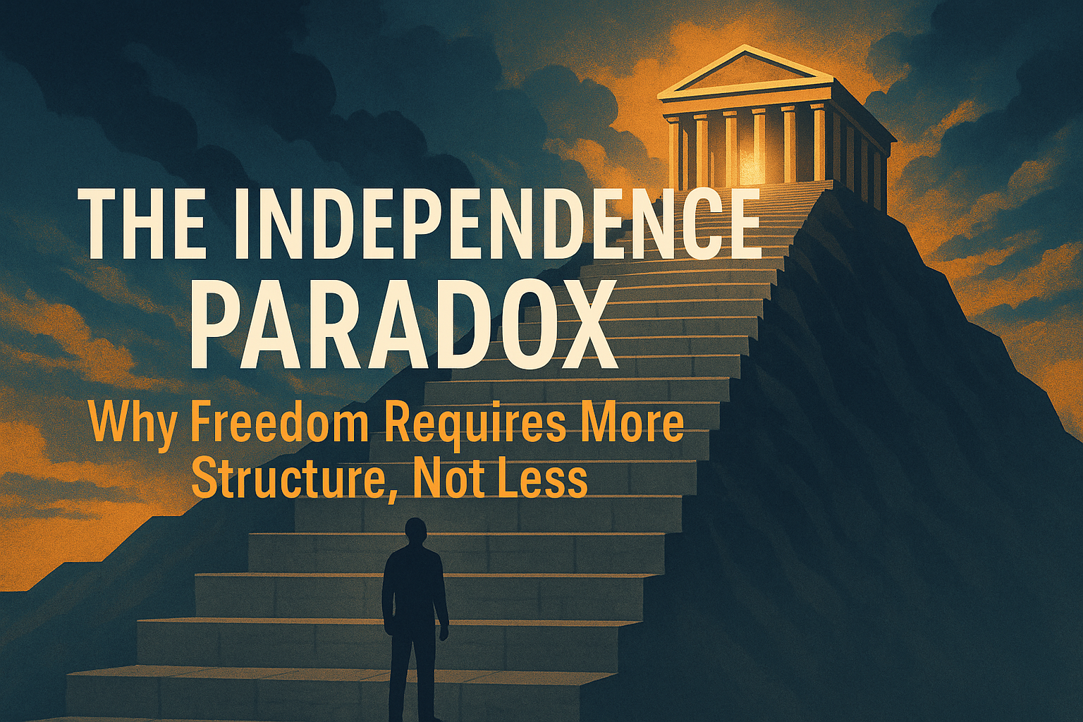 The Independence Paradox: Why Freedom Requires More Structure, Not Less