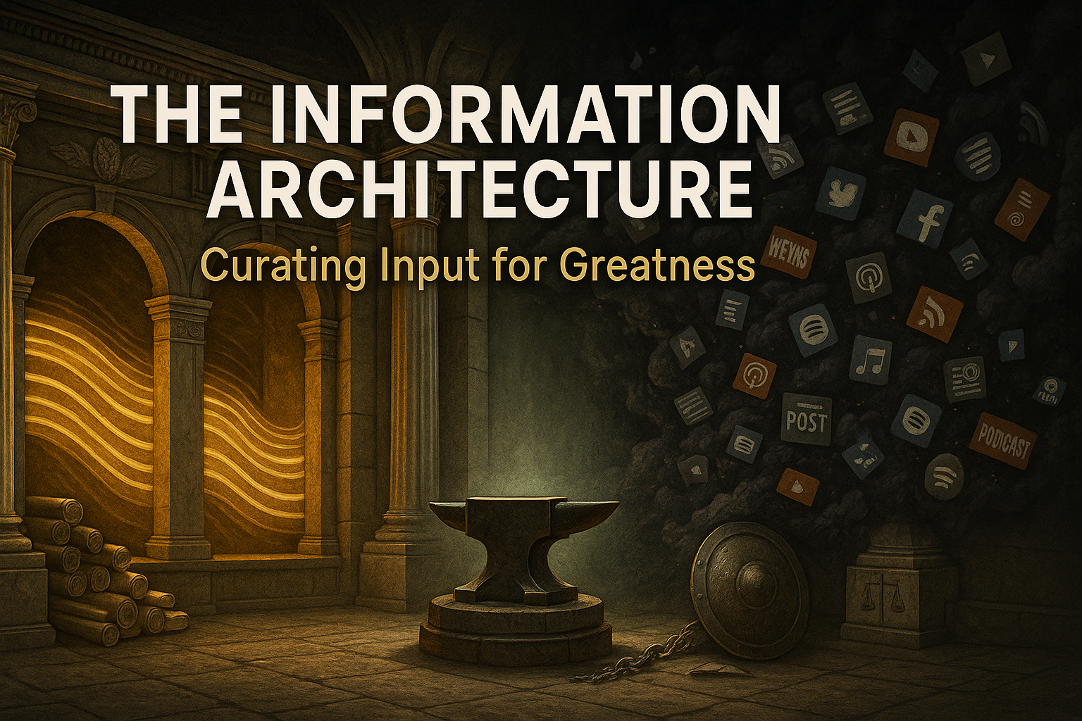 The Information Architecture: Curating Input for Greatness