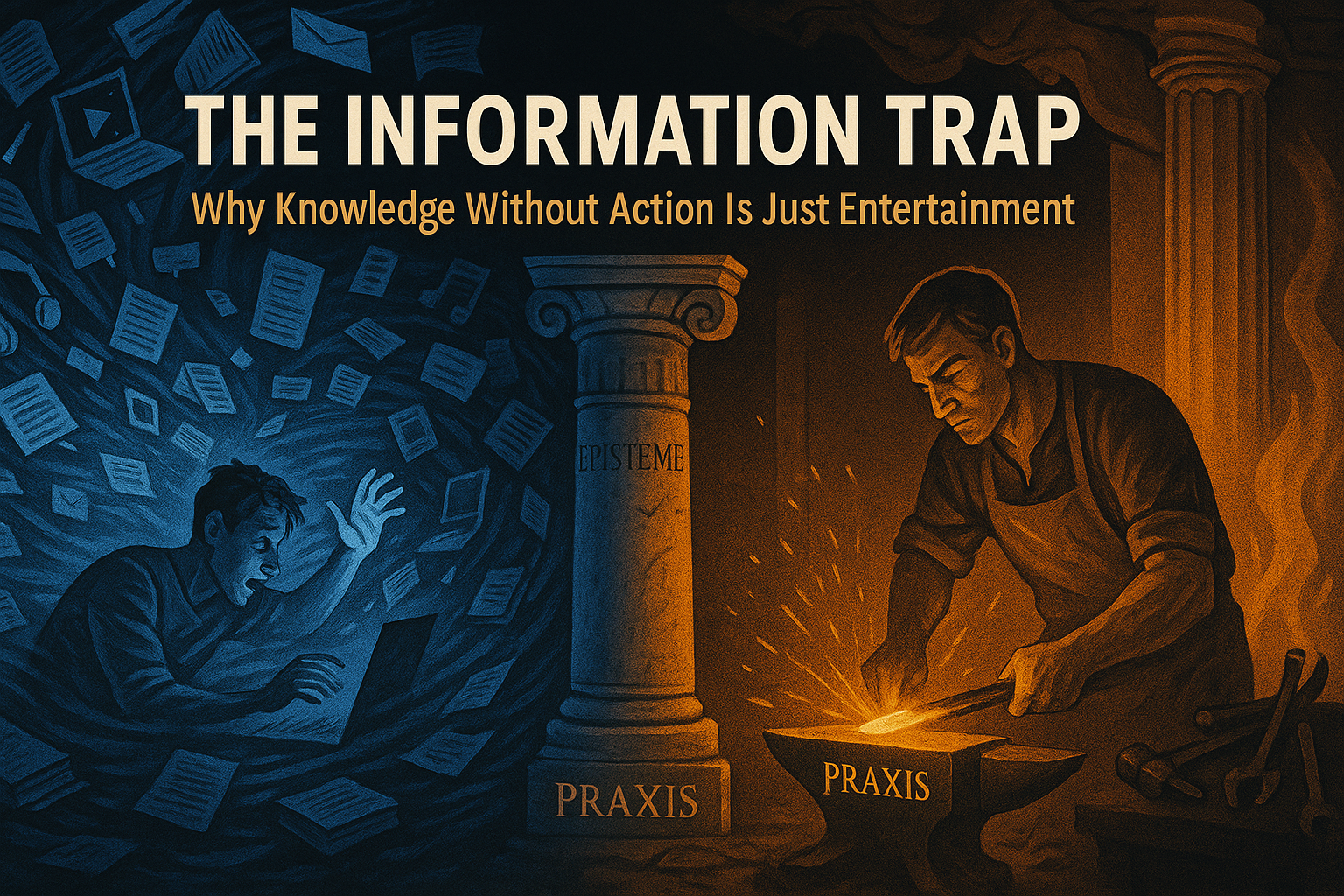 The Information Trap: Why Knowledge Without Action Is Just Entertainment