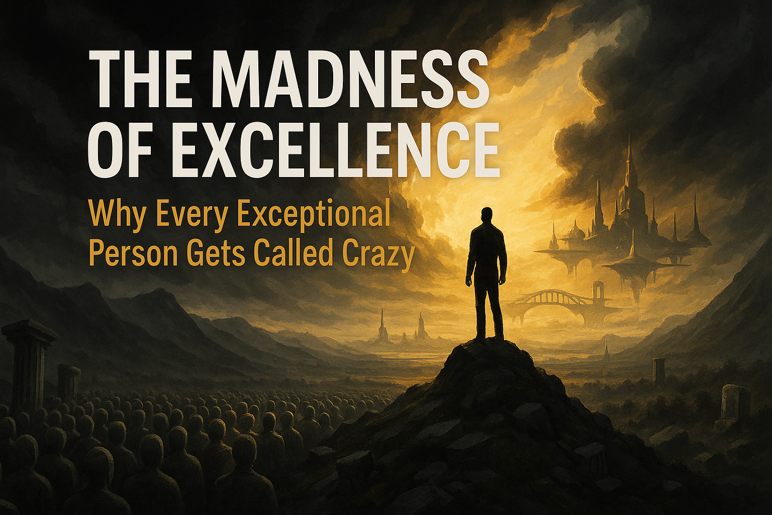 The Madness of Excellence: Why Every Exceptional Person Gets Called Crazy