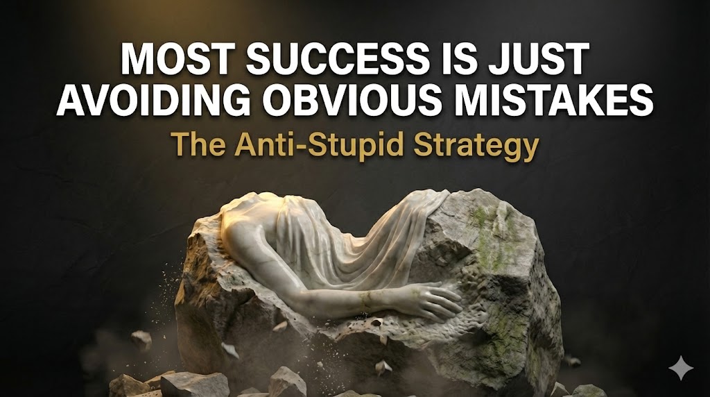 Most Success Is Just Avoiding Obvious Mistakes
