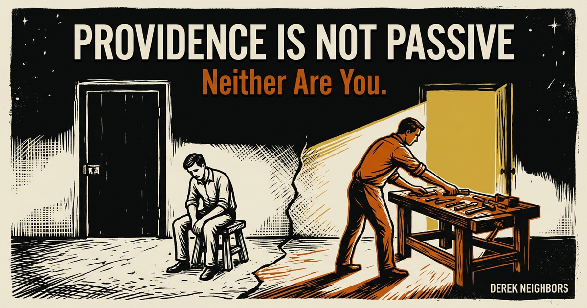 Providence Is Not Passive. Neither Are You.