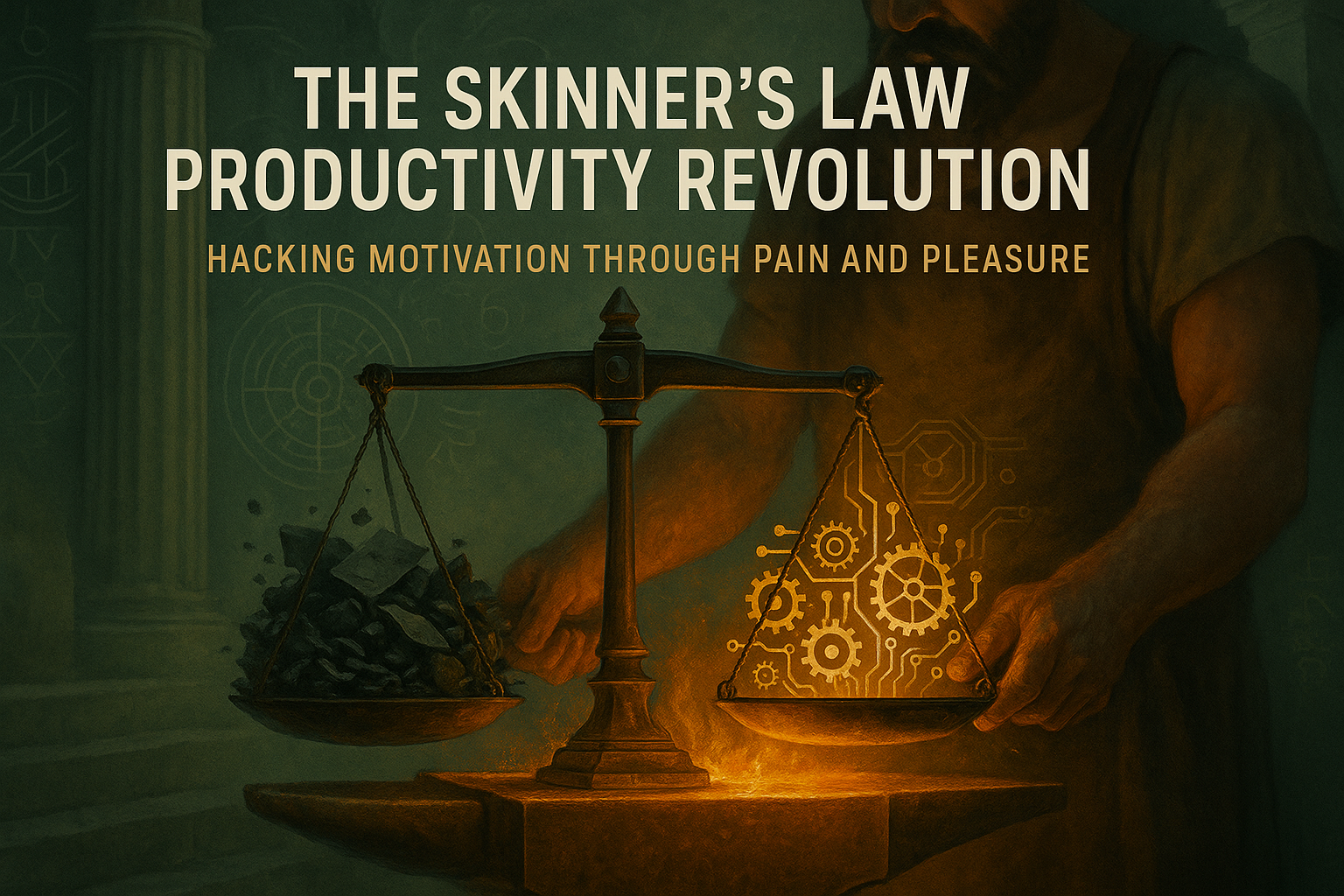 The Skinner's Law Productivity Revolution: Hacking Motivation Through Pain and Pleasure