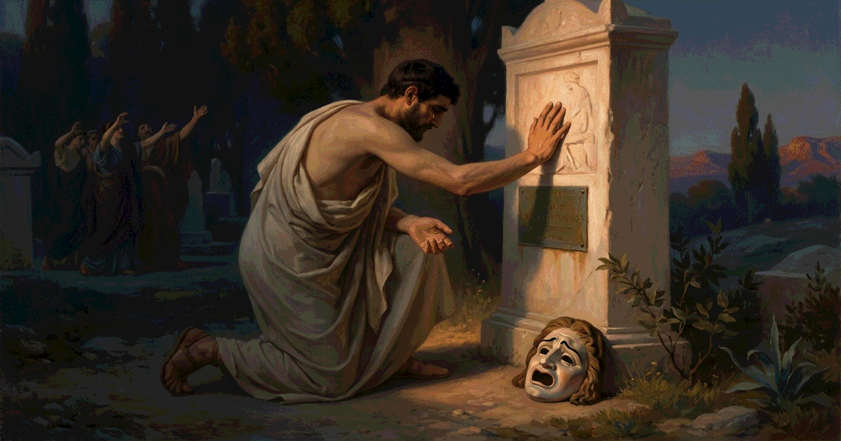 Stoicism Doesn't Mean You Stop Grieving. It Means You Stop Performing It.