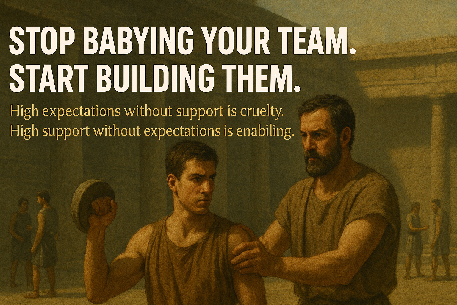 Stop Babying Your Team. Start Building Them.