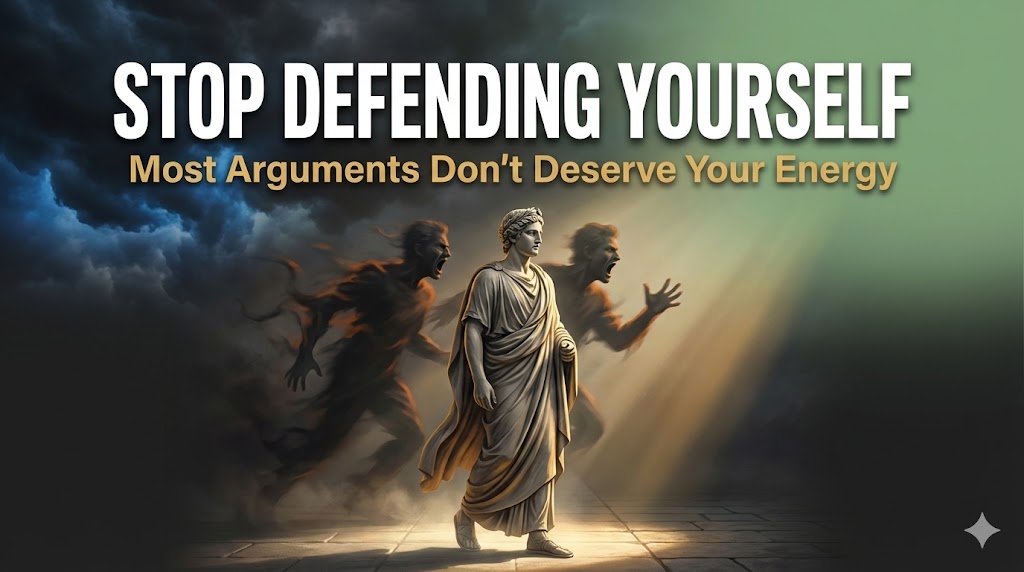 Stop Defending Yourself: Most Arguments Don't Deserve Your Energy