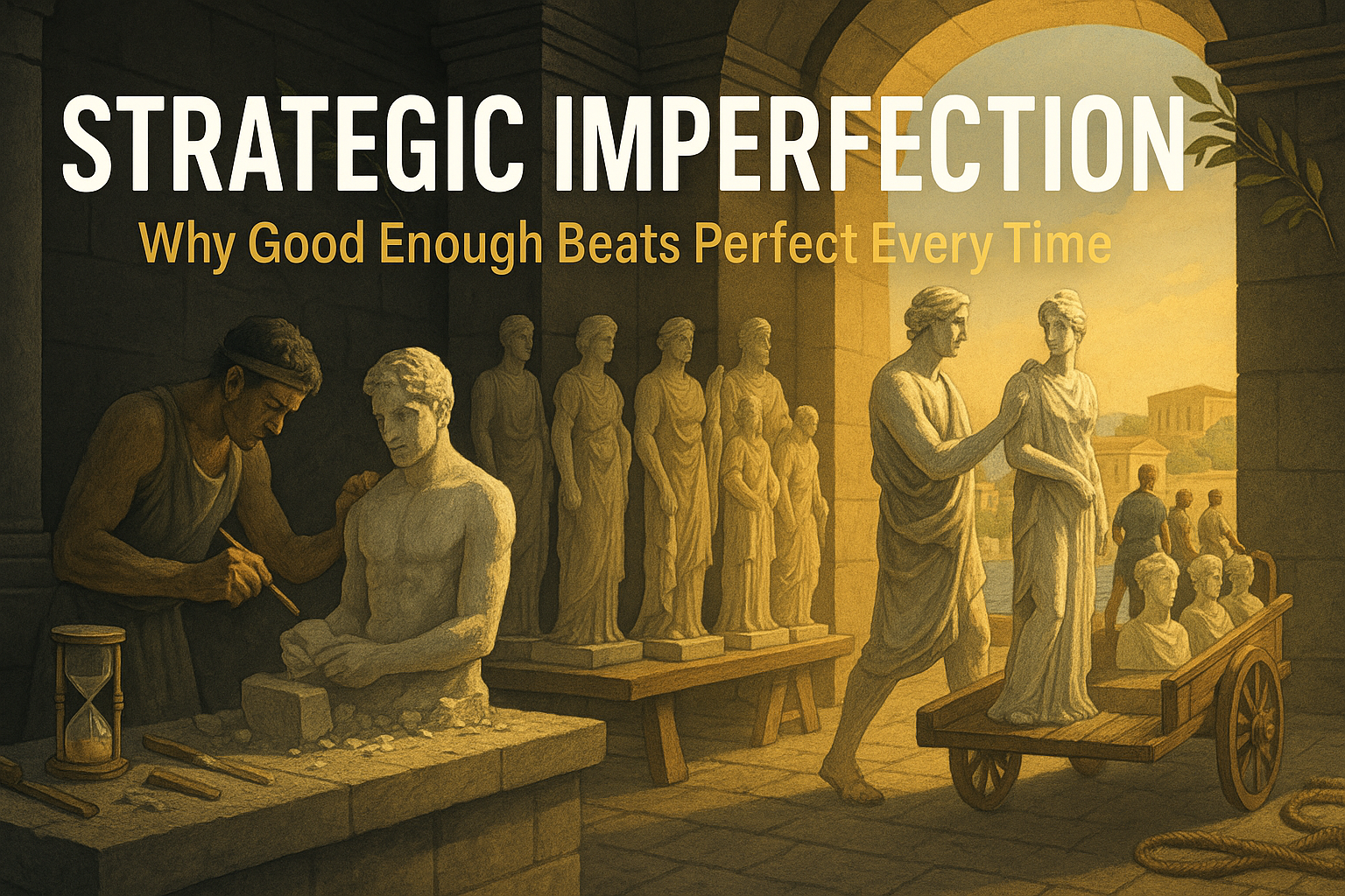 Strategic Imperfection: Why Good Enough Beats Perfect Every Time