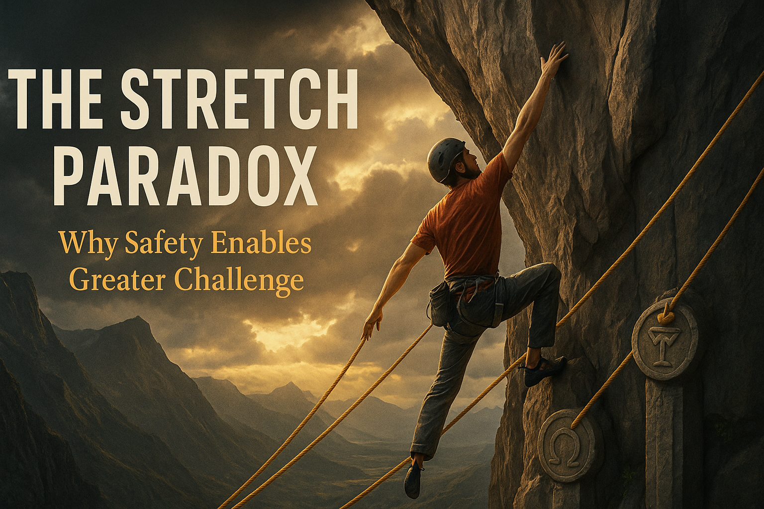 The Stretch Paradox: Why Safety Enables Greater Challenge
