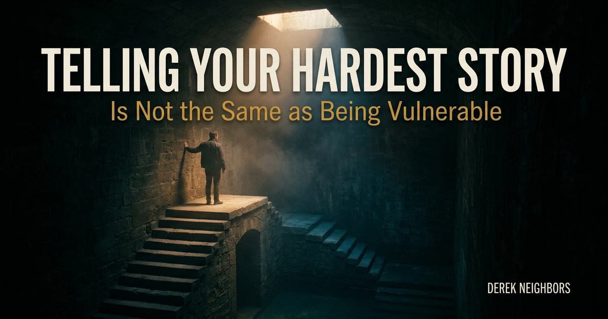 Telling Your Hardest Story Is Not the Same as Being Vulnerable
