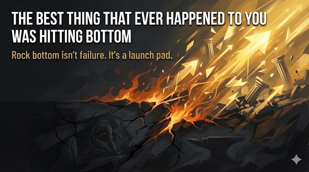 The Best Thing That Ever Happened to You Was Hitting Bottom