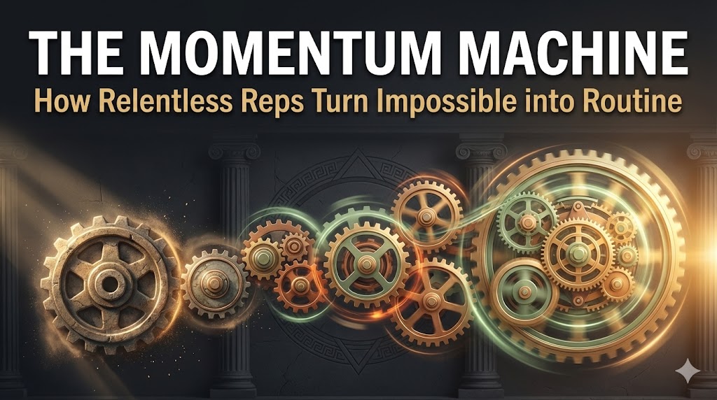 The Momentum Machine: How Relentless Reps Turn Impossible into Routine