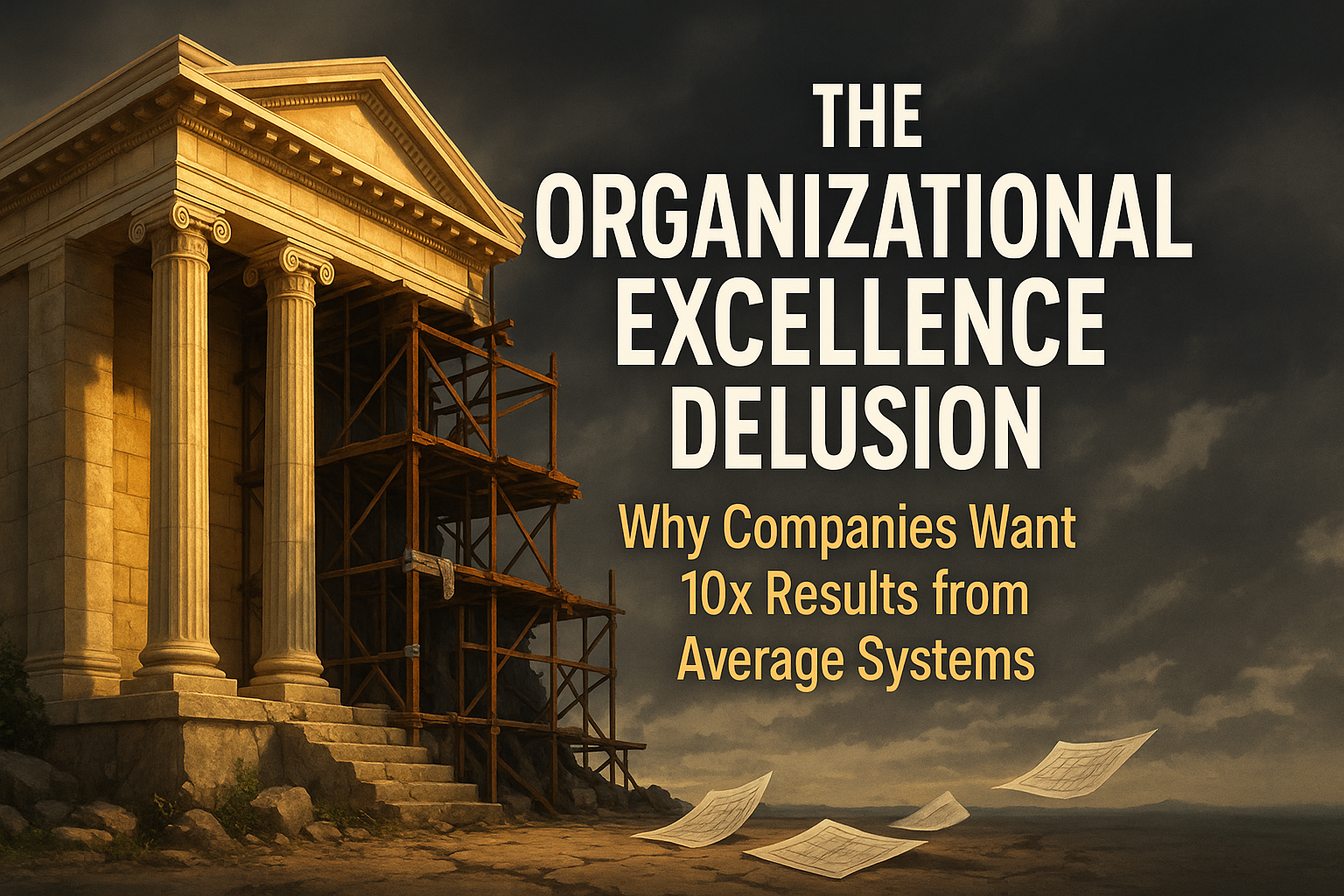The Organizational Excellence Delusion