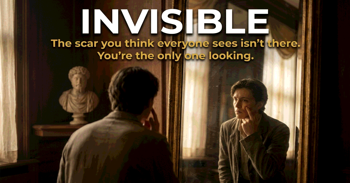 The Scar You Think Everyone Sees Isn't There. You're the Only One Looking.