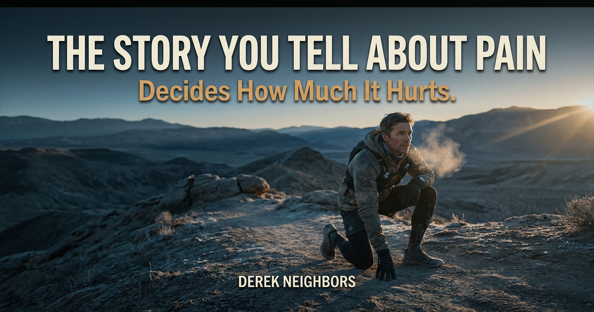 The Story You Tell About Pain Decides How Much It Hurts