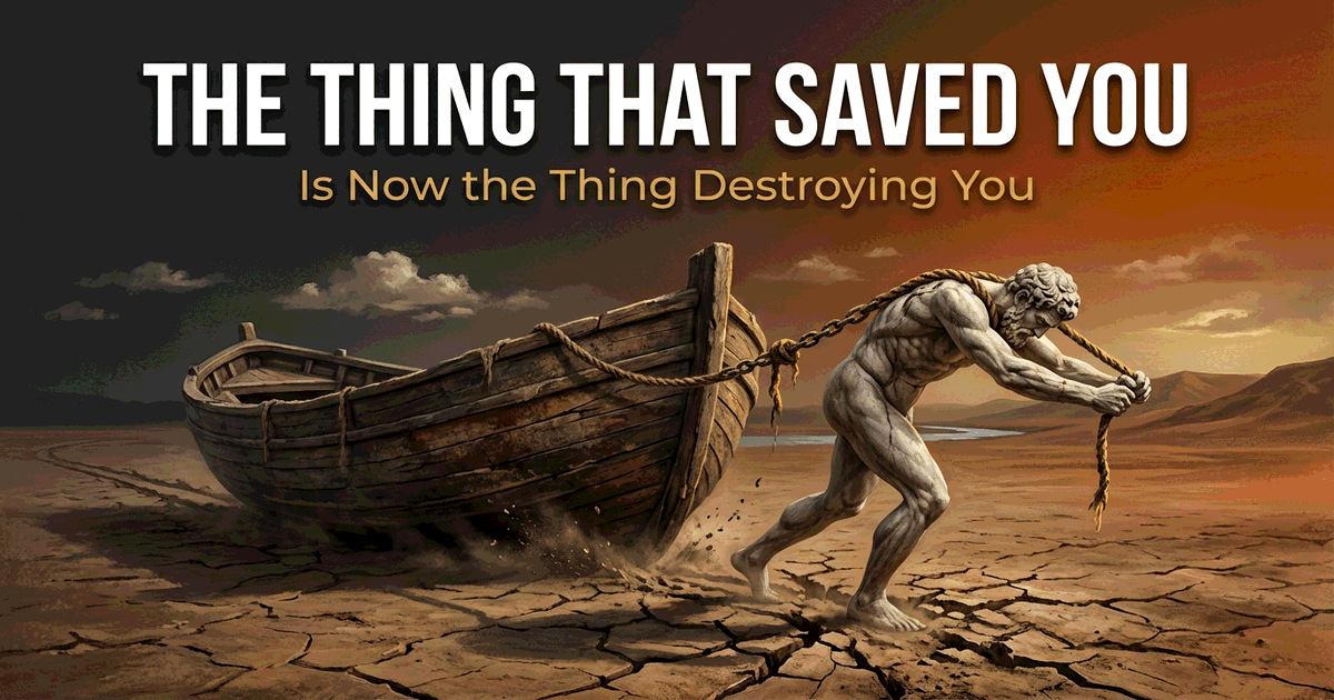 The Thing That Saved You Is Now the Thing Destroying You