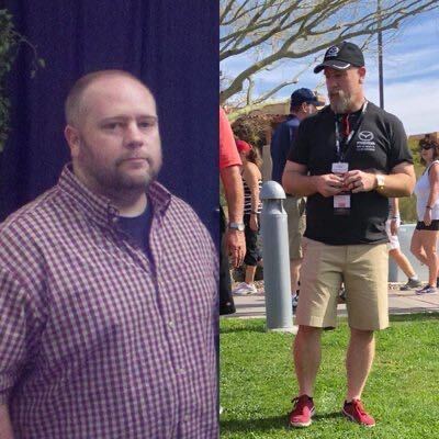 Before and after: 260 pounds to ultramarathon runner
