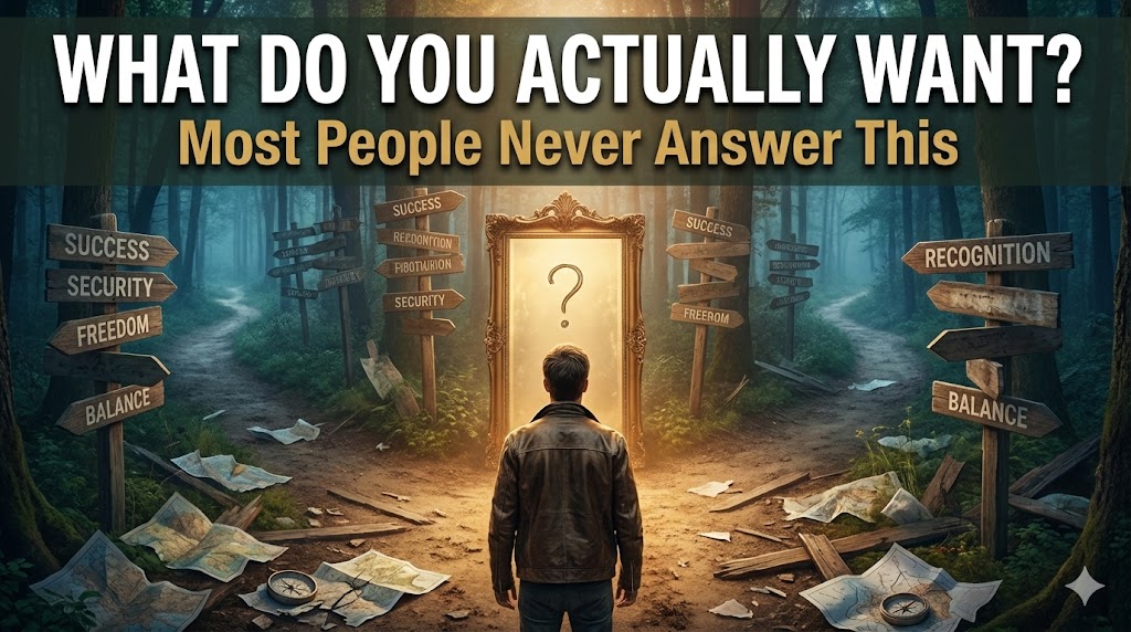 What Do You Actually Want? (Most People Never Answer This)