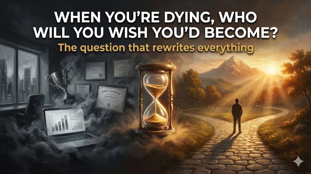 When You're Dying, Who Will You Wish You'd Become?