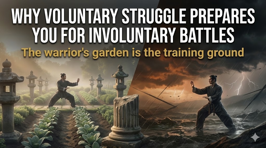 Why Voluntary Struggle Prepares You for Involuntary Battles