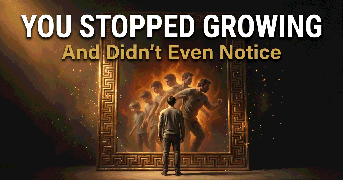 You Stopped Growing and Didn't Even Notice