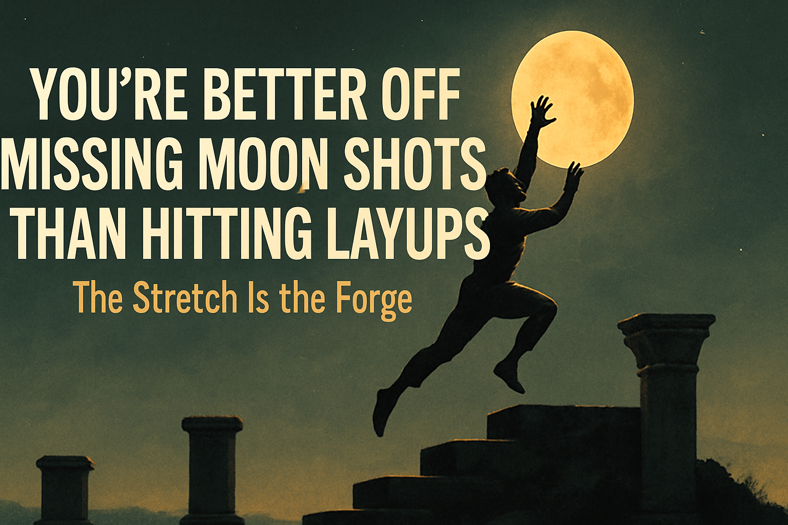 You're Better Off Missing Moon Shots Than Hitting Layups