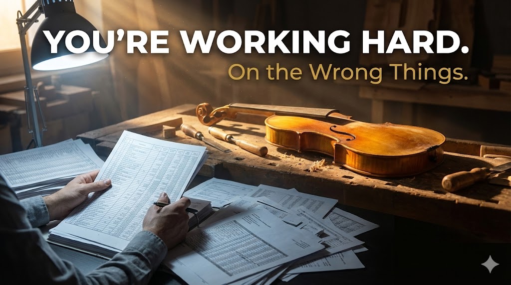 You're Working Hard. On the Wrong Things.